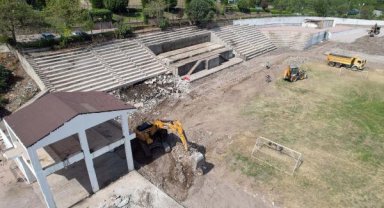 Kumluca Stadyum projesinin temeli atıldı