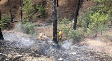 Kumluca'da orman yangını kontrol altına alındı 