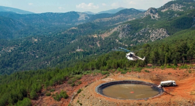 Kurtarıcı 'yangın havuzları' anında müdahale sağlıyor