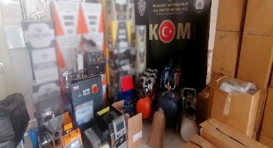 Manavgat'ta tütün operasyonu