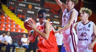 Milli Takımı Letonya’yı açık ara mağlup etti