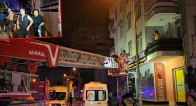 Mobilya yangını panik yarattı