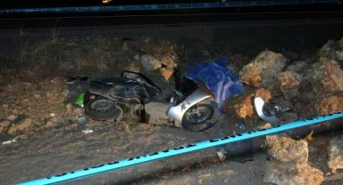 Motosiklet kazası sonucu yaşamını yitirdi