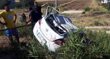 Otomobil takla attı: 1 ölü, 2'si ağır, 4 yaralı