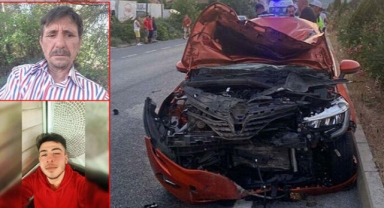 Otomobilin çarptığı motosikletteki 2 kişi öldü