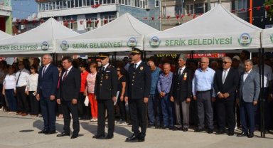 Serik'te 30 Ağustos coşkusu
