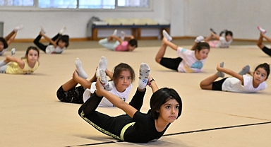 Spor okulu çocukların becerilerini geliştiriyor