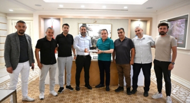 TÜRAB yönetimi Böcek’i ziyaret etti