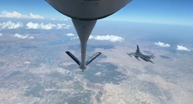 Türk Hava Kuvvetlerinden eğitim uçuşu