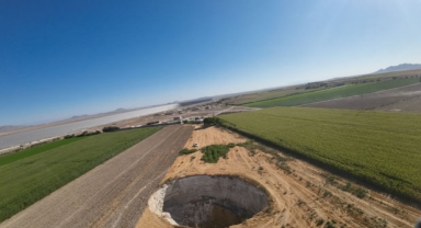 40 metre derinlikli yeni obruk 