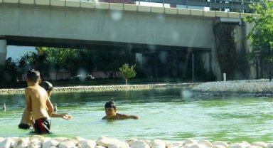 Süs havuzunda tehlikeli serinlik