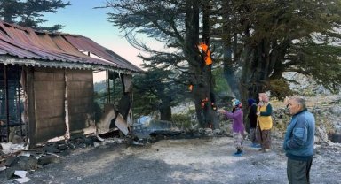 Beşkonak’ta ev yangını 