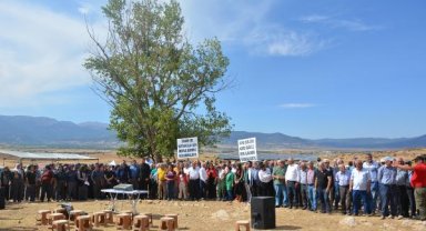 Korkuteli'de GES eylemi 