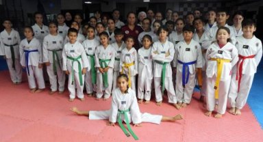 Çocukların tekvando sevgisi