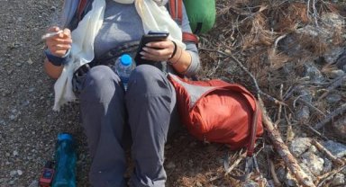 Doğada kaybolan turist bulundu