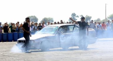 Drift ve modifiye severler Manavgat'ta