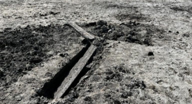 Gölde tarihi eser olduğu tahmin edilen parçalar bulundu