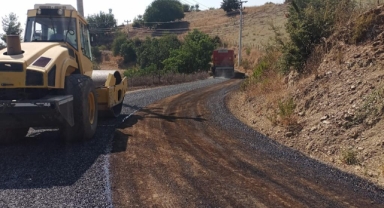 Grup yolu asfaltlandı