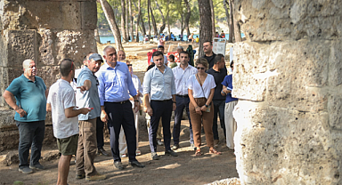 Phaselis'te kazılar sürüyor