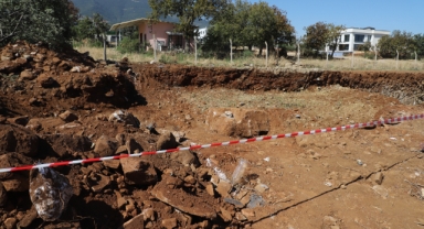 İnşaat kazısı sırasında mezar steli bulundu