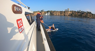 İzinsiz kürek sörfü kiralayan kişi yakalandı