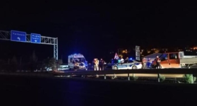 Karşıya geçiyordu, karayolunda canından oldu