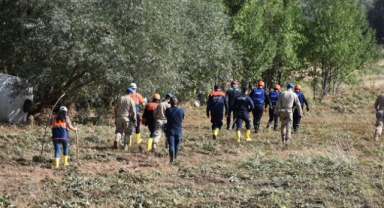 Kaybolan bebeği aramaya Antalya ekibi de katıldı