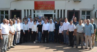 Kaymakam Demir'den duygusal veda