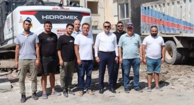  Kaymakamı Çelik, Halk Eğitim Merkezi inşaatını gezdi