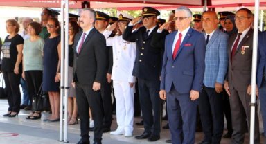 Kemer'de Gaziler Günü töreni 