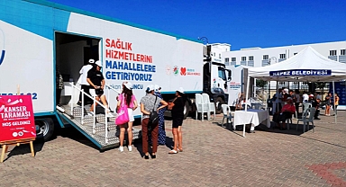 Kepez’in mobil hizmetleri Manavgat’ta