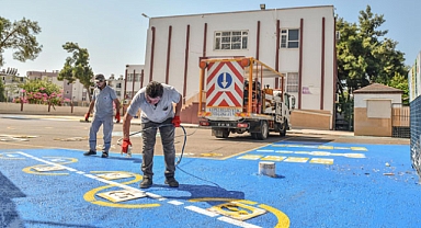 Kepez okullarında eksikler gideriliyor 