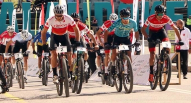 Olimpiyat kotası için pedal çevirdiler