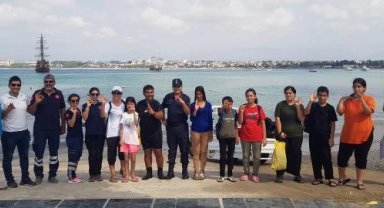 Özel öğrenciler dalış eğitiminde