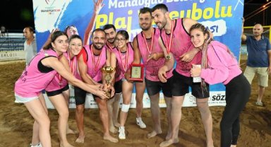 Plaj Voleybolu’nda şampiyon belli oldu