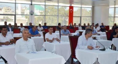 Serik'te olağanüstü meclis