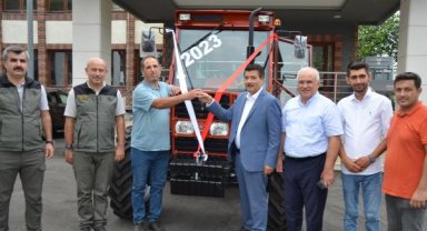 Serik'te traktör teslimi: Bu 13'üncü