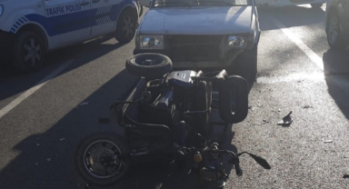 Sürücü ağır yaralandı