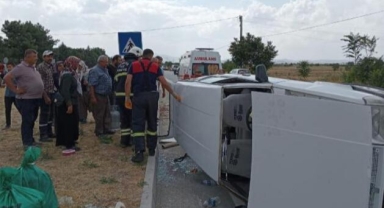 Sürücü direksiyon hakimiyetini kaybetti