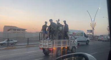 Tehlikeli yolculuk kameralara yansıdı