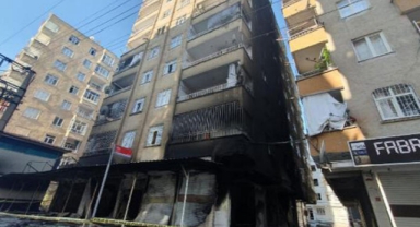 Tekstil atölyesinde yangın