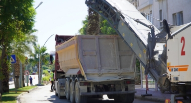 Yayla Bulvarı’nda asfaltlama   