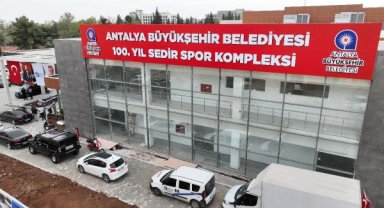 100. Yıl Sedir Spor Kompleksi hizmette