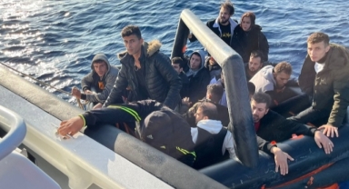 19 düzensiz göçmen kurtarıldı