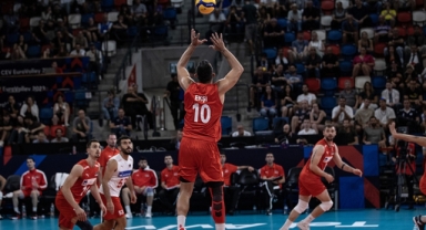 A Milli Erkek Voleybol Takımı, ABD'ye 3-1 yenildi