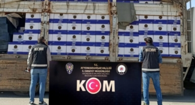 Milyonluk makaron ele geçirildi