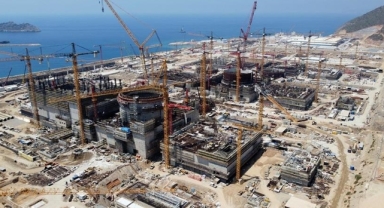 Akkuyu NGS inşaat sahasında çıkan yangın söndürüldü