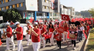 Aksu'da Cumhuriyet coşkusu