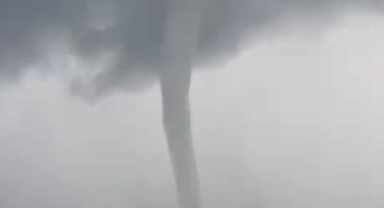 Alanya'da korkutan görüntü: 2 hortum oluştu