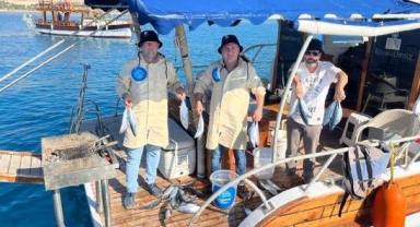 Amatör balık tutma yarışması düzenledi